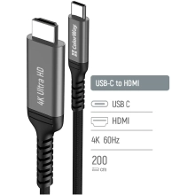 Купити Кабель ColorWay USB-C to HDMI 2 м Black (CW-CBCHD077-BK) - фото 5