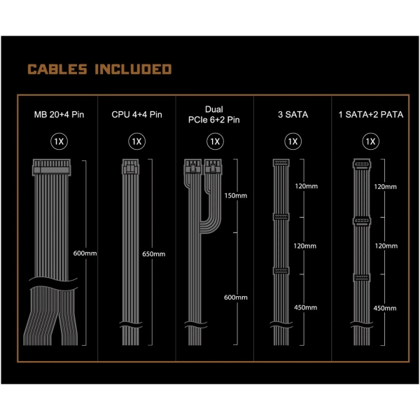 Купить Блок питания ASRock Challenger 550W (CL-550B) - фото 6