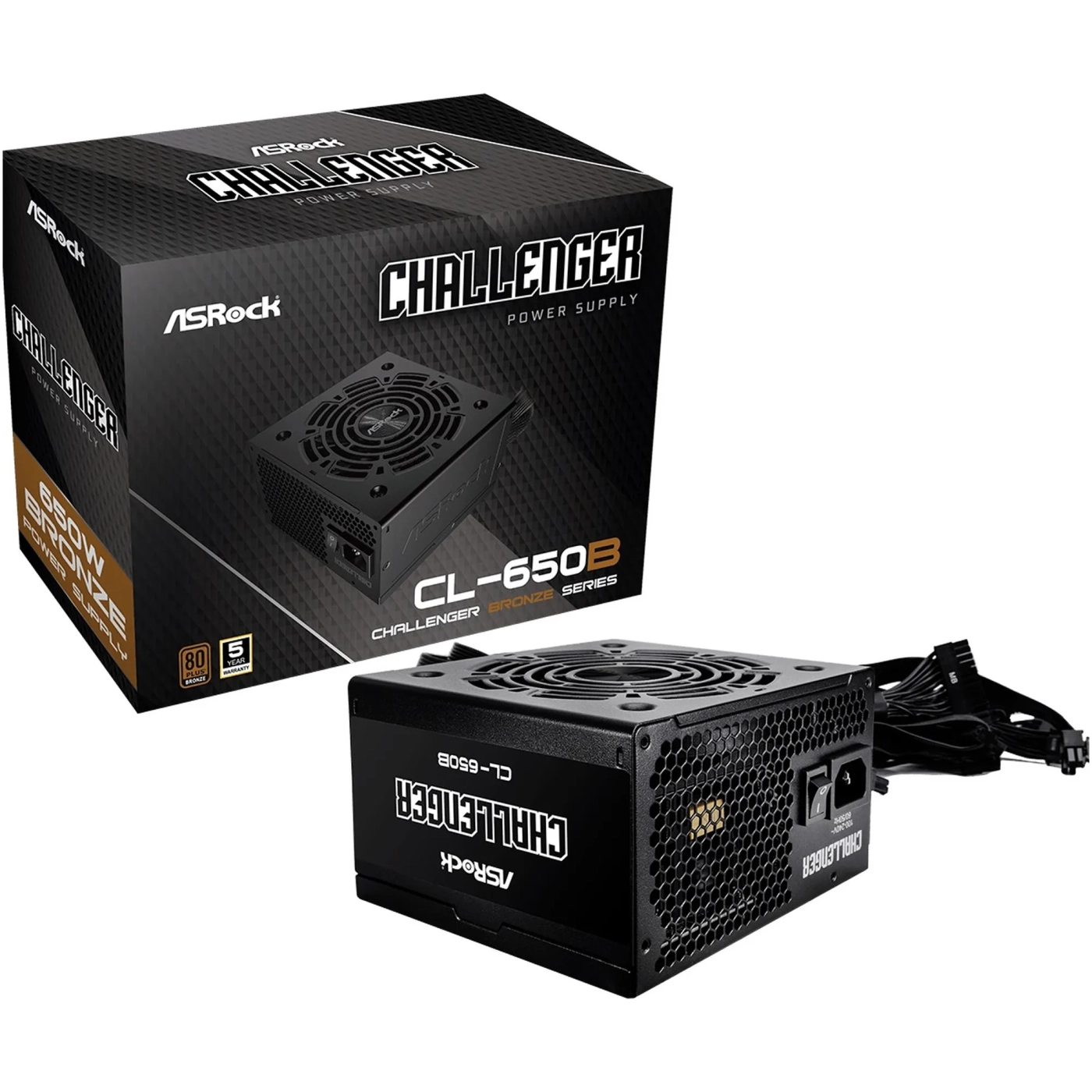 Купить Блок питания ASRock Challenger 650W (CL-650B) - фото 5