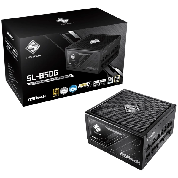 Купить Блок питания ASRock Steel Legend 850W (SL-850G) - фото 6