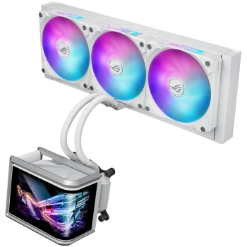 Купити Система водяного охолодження ASUS ROG Ryuo IV SLC 360 ARGB White (90RC0152-B0EAY0) - фото 1