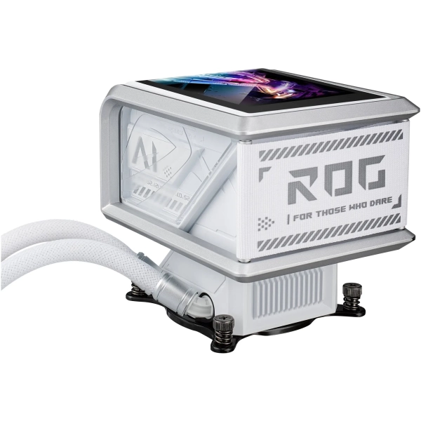 Купити Система водяного охолодження ASUS ROG Ryuo IV SLC 360 ARGB White (90RC0152-B0EAY0) - фото 6
