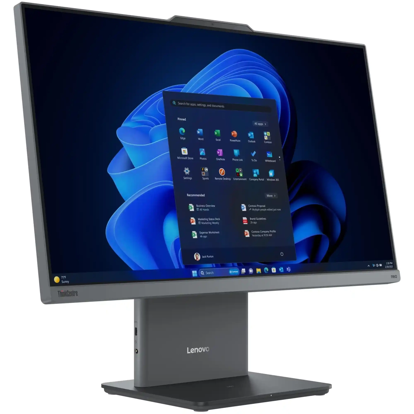 Купить Моноблок Lenovo ThinkCentre neo 50a 24 Gen 5 (12SC000NUI) - фото 2