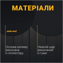 Купити Килимок під крісло Anda Seat Floormat 1м. Black (AC-DT-01-B) - фото 7