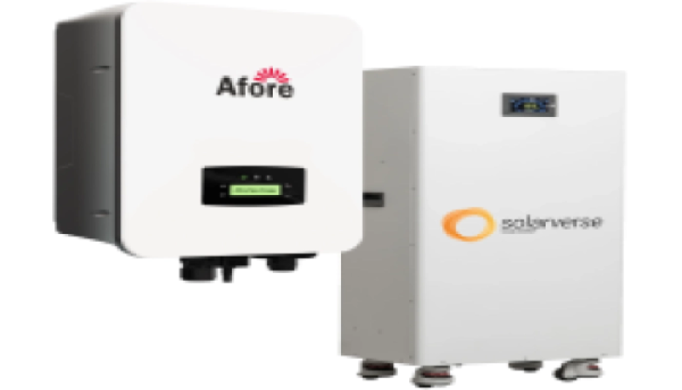 Купить Система хранения энергии Solarverse SVS-1AF5K1-SV14.3K1-1 5kW 14.336kWh 1BAT LiFePO4 6000 циклов - фото 1