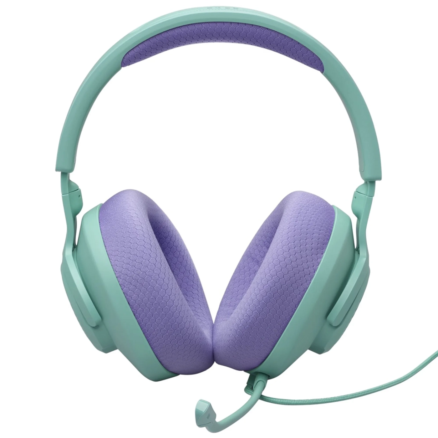 Купити Навушники JBL Quantum 100M2 Cyan (JBLQTUM100M2CYN) - фото 1