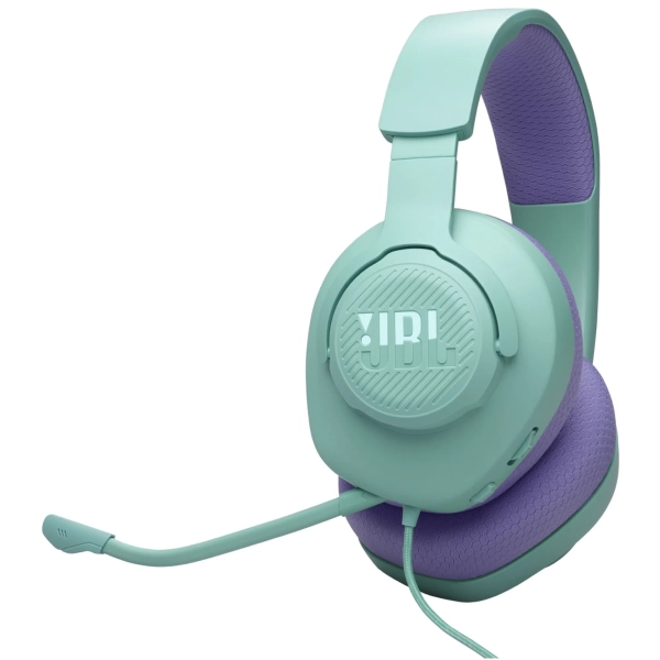 Купити Навушники JBL Quantum 100M2 Cyan (JBLQTUM100M2CYN) - фото 5