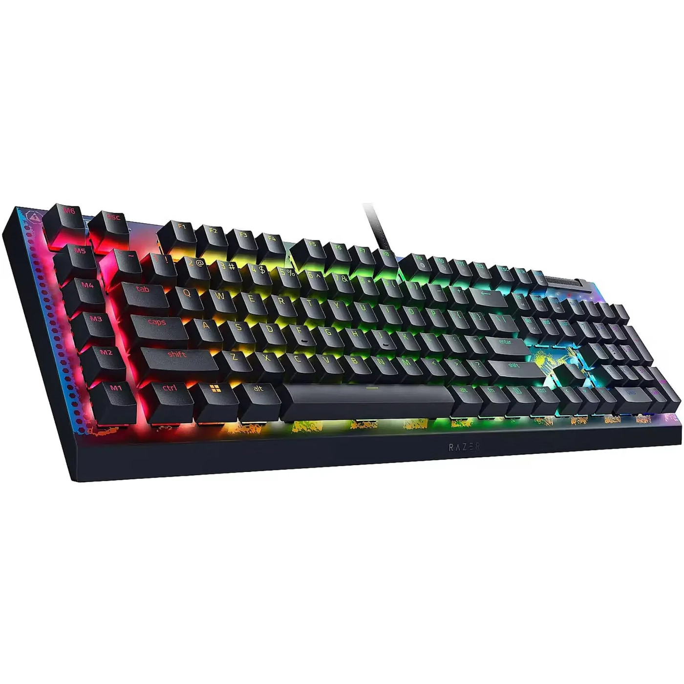 Купити Клавіатура RAZER BlackWidow V4 X Yellow Switch FORTNITE (RZ03-04703600-R3M1) - фото 3