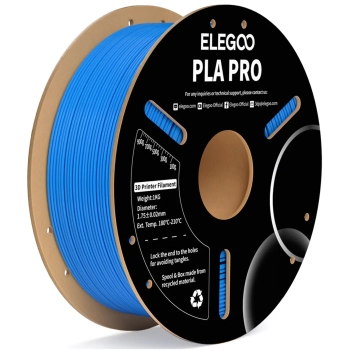 Купить PLA PRO Filament (пластик) для 3D принтера ELEGOO 1кг 1.75мм светло-голубой (50.203.0192) - фото 1