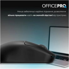 Купить Мышь OfficePro M307B Silent Click Wireless Black - фото 8