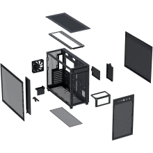 Купити Корпус ASUS AP303 TG Black (90DC00V0-B39010) - фото 11