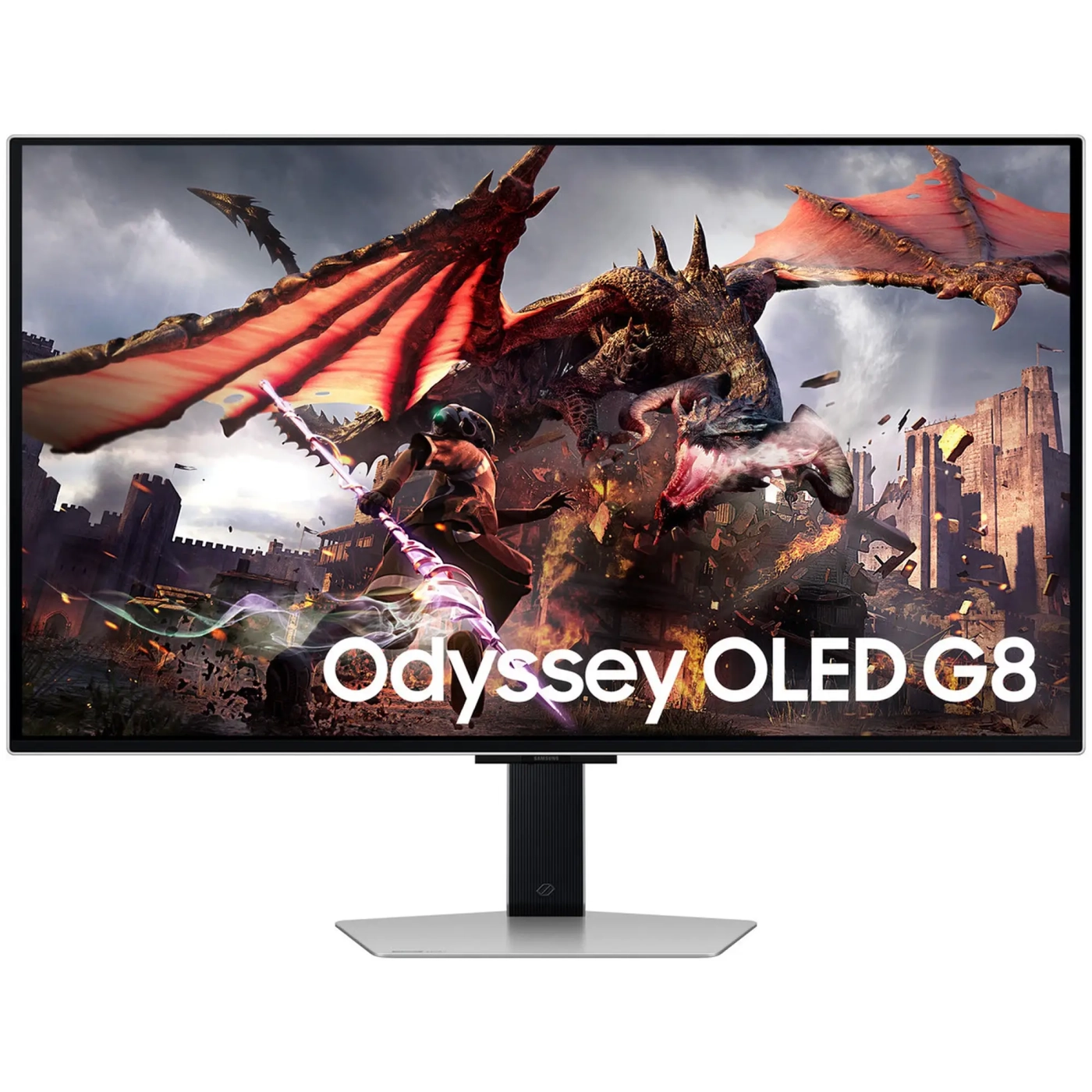 Купити Монітор 32" Samsung Odyssey OLED G8 Silver S32DG800 (LS32DG800SZXUA) - фото 1