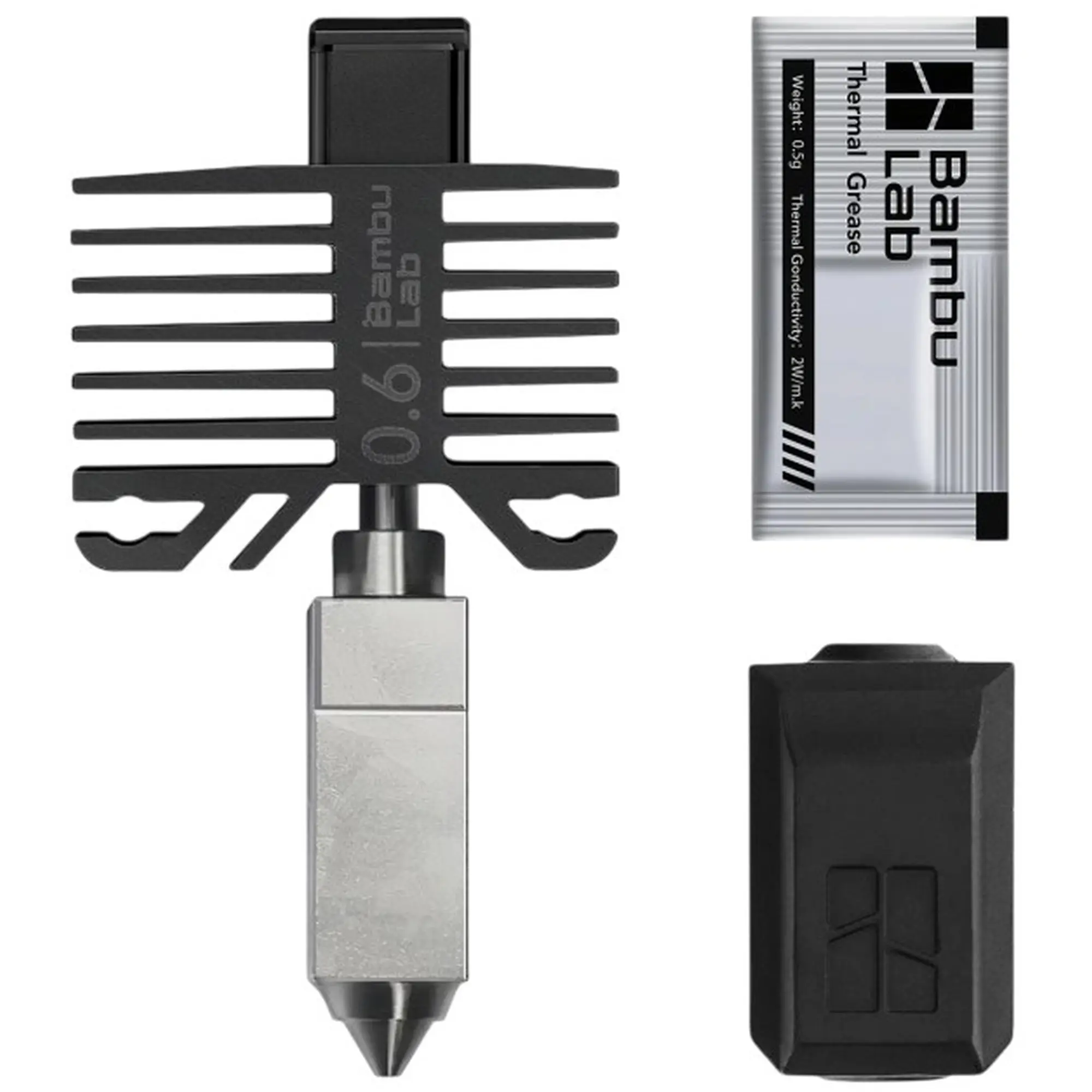 Купить Хотэнд Bambu Lab Bambu Hotend 0.6mm Hardened Steel для X1/P1 (FAH005-N-1) - фото 1