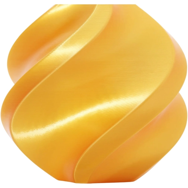 Купить PLA Silk+ Filament (пластик) для 3D принтера Bambu Lab 1кг, 1.75мм Золотой (A06-Y1-1.75-1000-SPL) - фото 1
