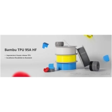 Купити TPU 95A HF Filament (пластик) для 3D принтера Bambu Lab 1кг, 1.75мм Синій (U00-B0-1.75-1000-SPL) - фото 2