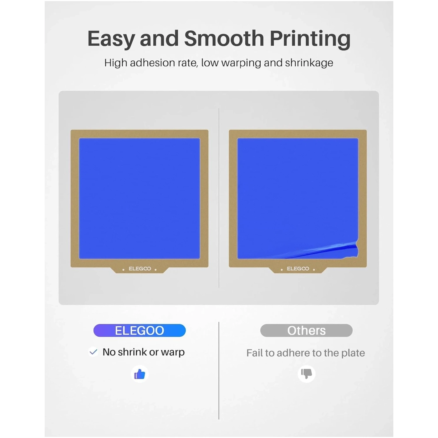 Купити PETG Filament (пластик) для 3D принтера ELEGOO 1кг, 1.75мм, темно-сірий (50.203.0396) - фото 2