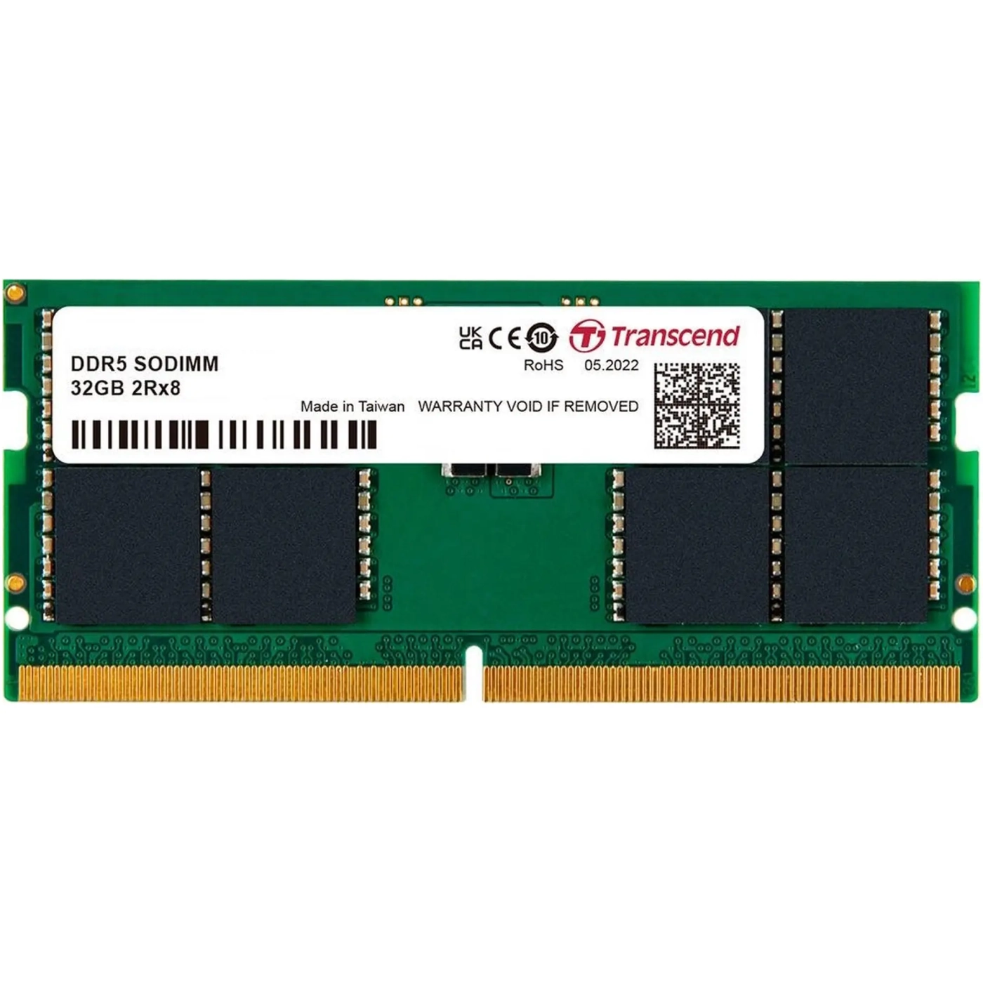 Купить Модуль памяти Transcend JetRam SO-DIMM DDR5 4800MHz 32GB (JM4800ASE-32G) - фото 1