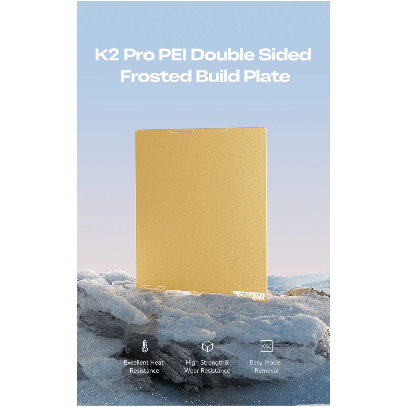 Купити Накладка для платформи CREALITY с PEI покрытием для 3D принтера K2 Pro (4004090163) - фото 6