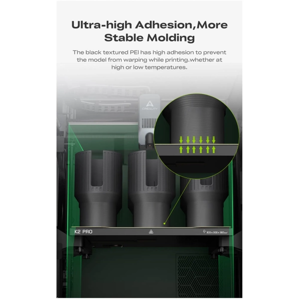 Купити Накладка для платформи CREALITY с PEI покрытием для 3D принтера K2 Pro (4004090163) - фото 9