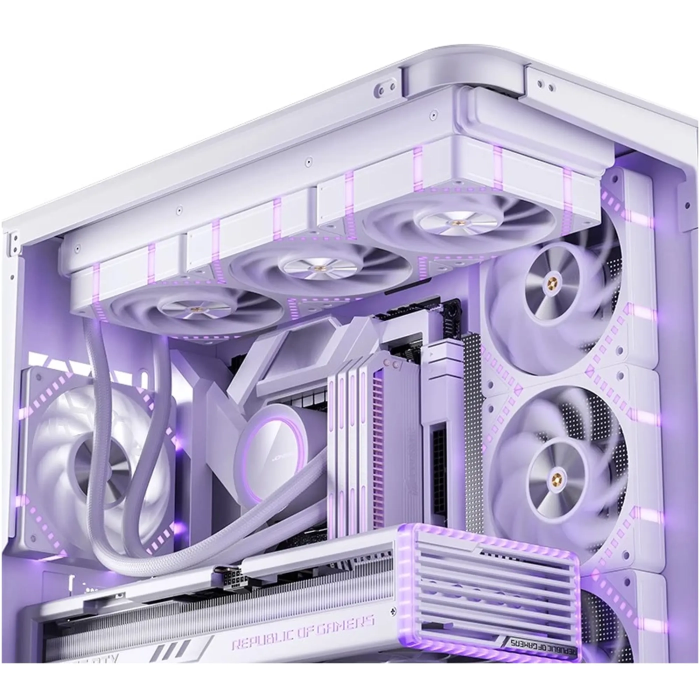 Купити Вентилятор JONSBO HF2-120W ARGB White - фото 11