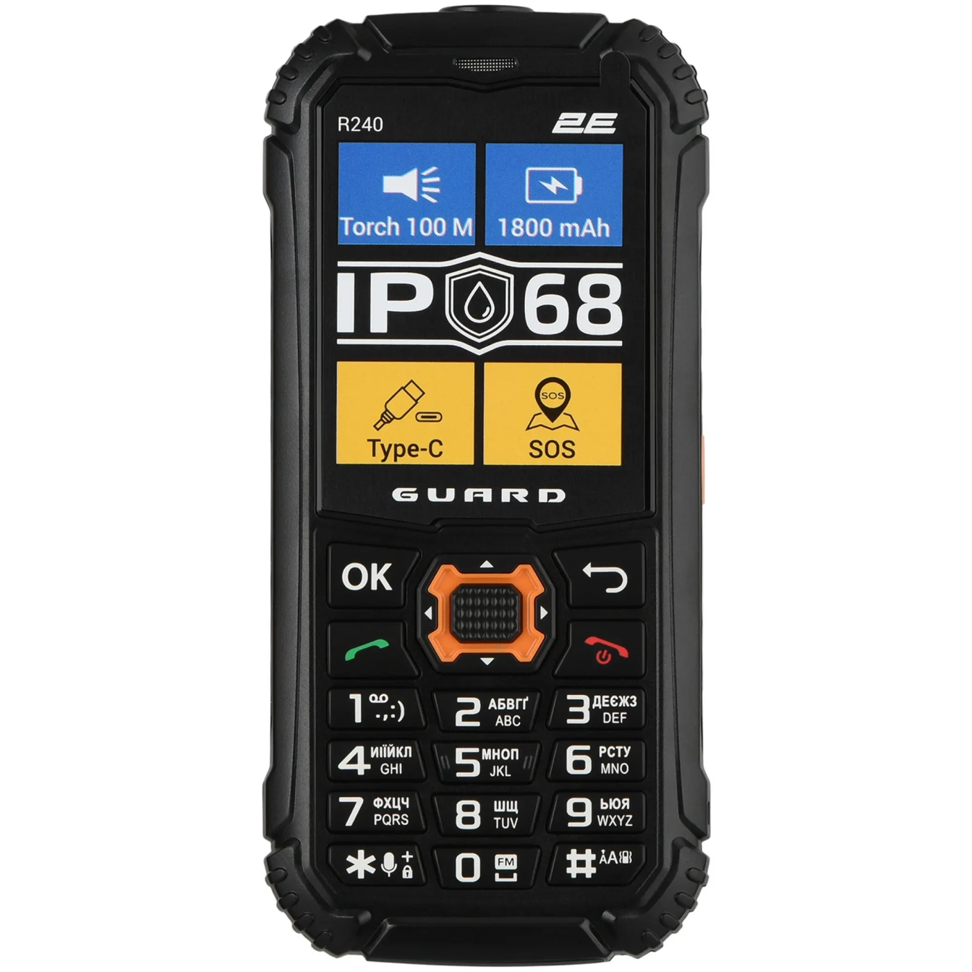 Купити Мобільний телефон 2E R240 2025 Black (694743657623) - фото 3