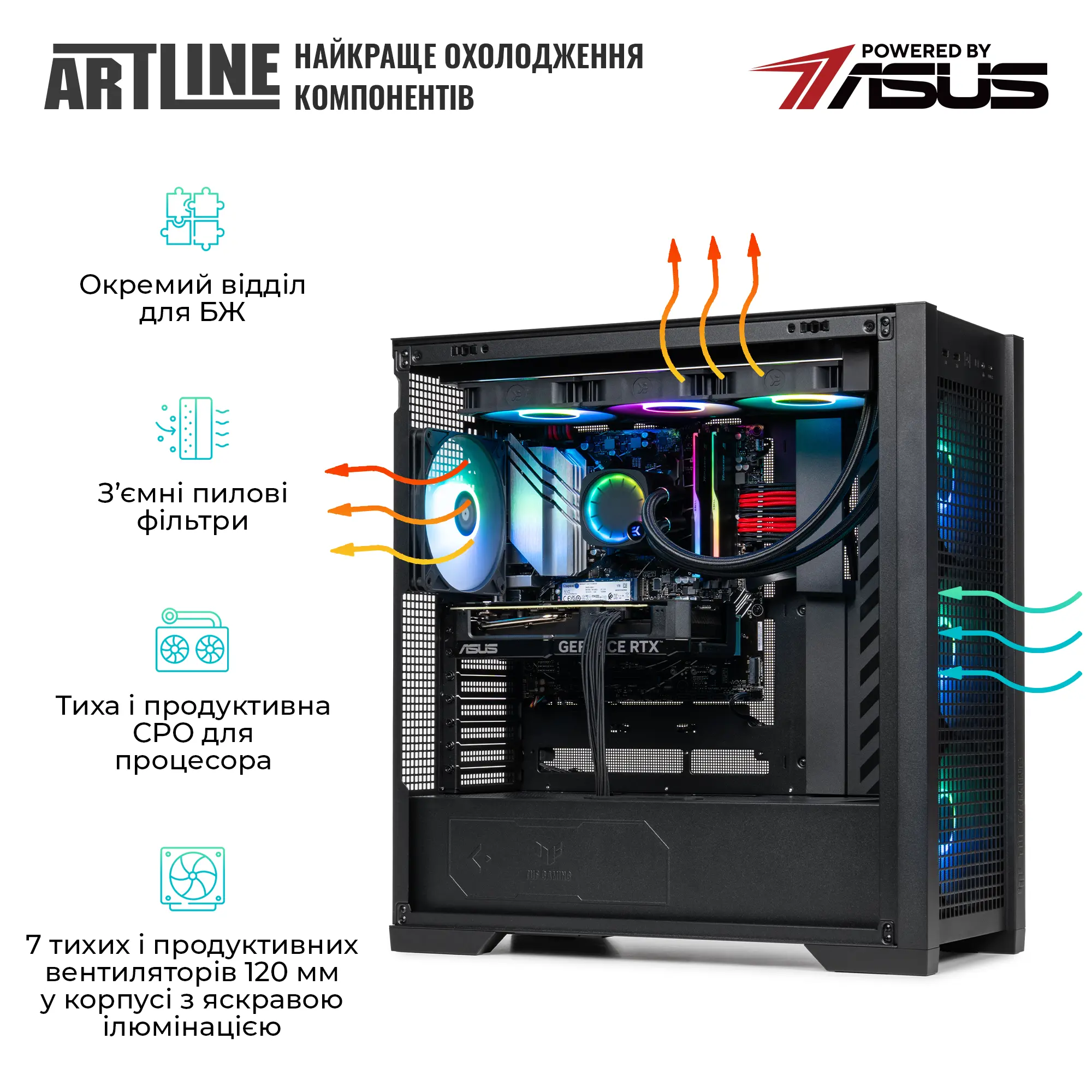 Купить Компьютер ARTLINE Overlord GT302 Windows 11 Pro (GT302v48Win) - фото 5