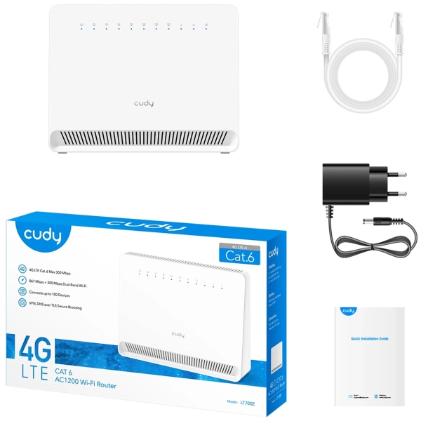 Купити Маршрутизатор Cudy LT700E - фото 6