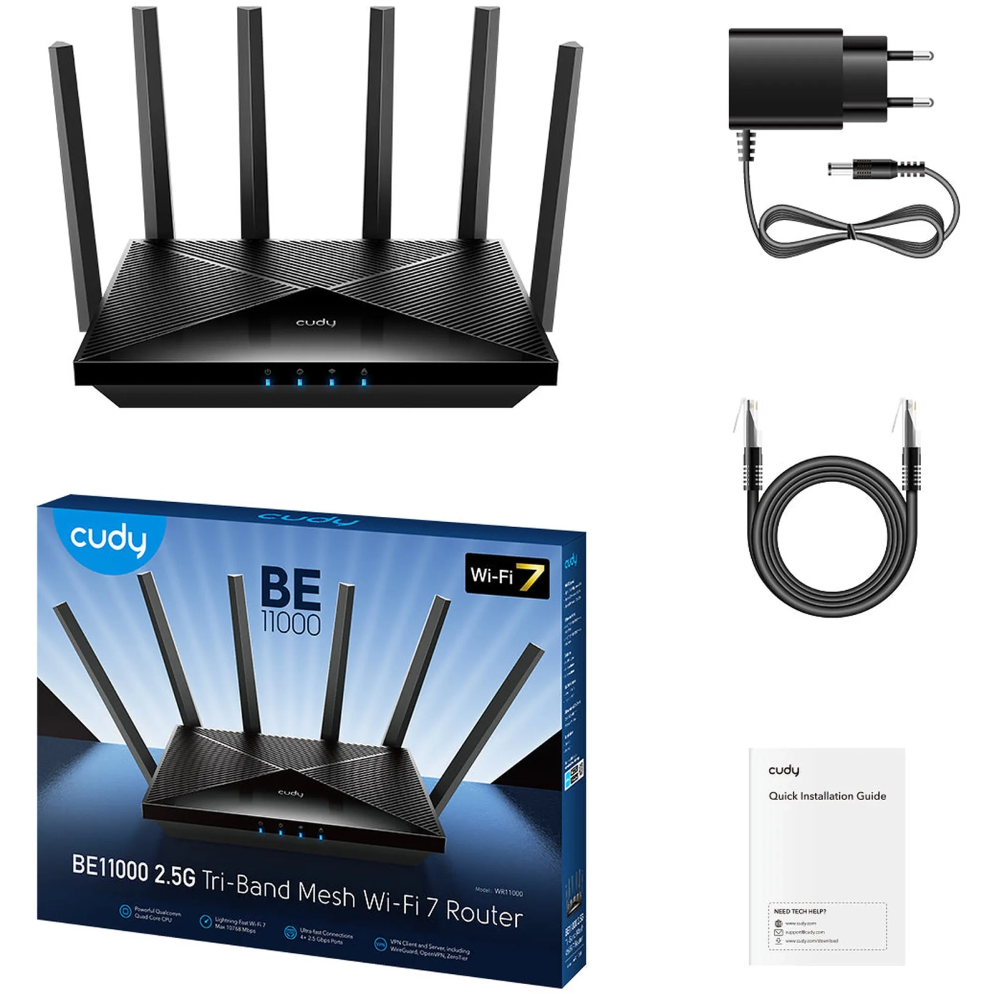 Купить Маршрутизатор Cudy WR11000 - фото 3