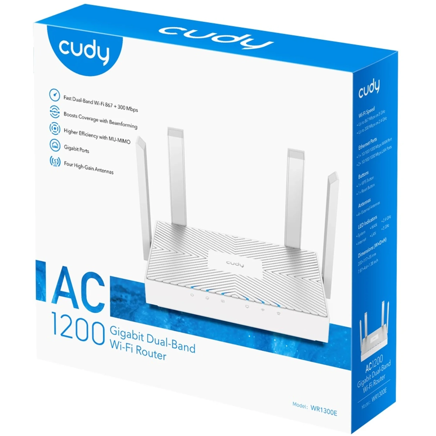 Купить Маршрутизатор Cudy WR1300E - фото 5