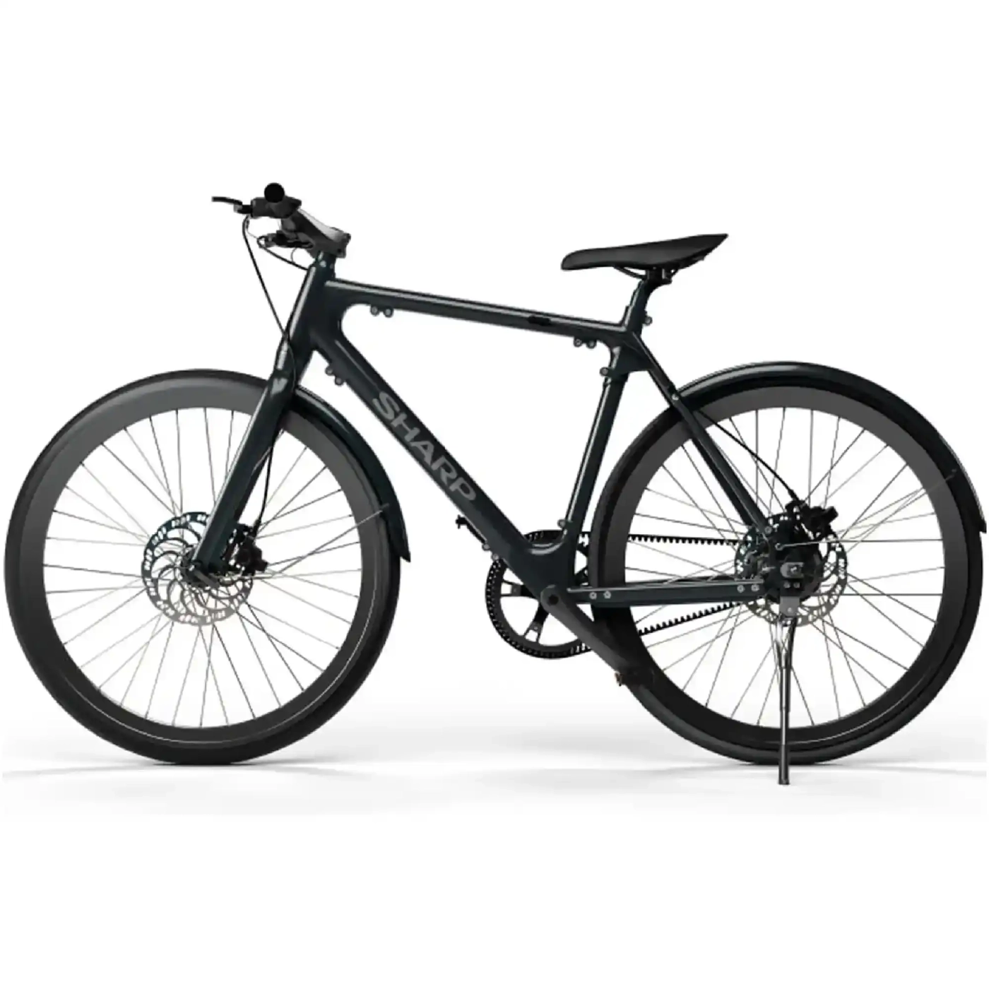 Купить Электровелосипед Sharp 21" Black Matt (BK-RS08E-B) - фото 1