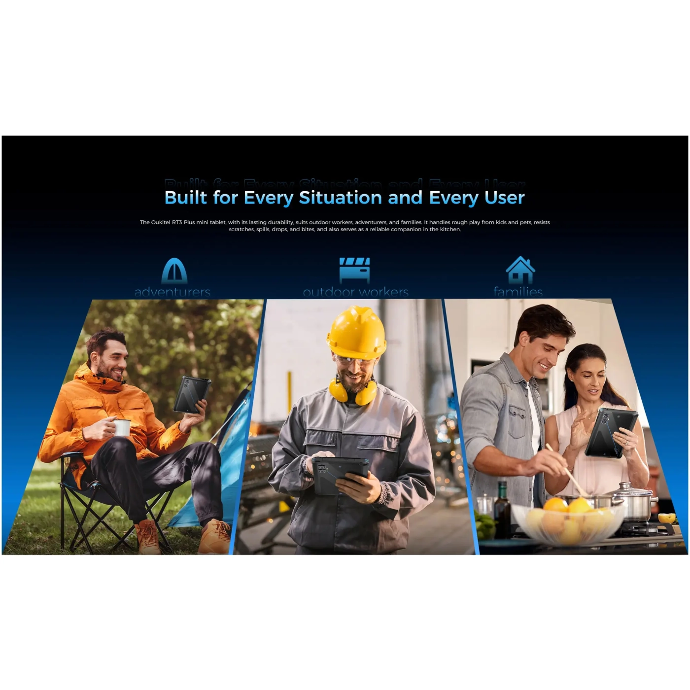 Купить Планшет Oukitel RT3 Plus 4/128GB Black (RT3Plus_Black) - фото 5