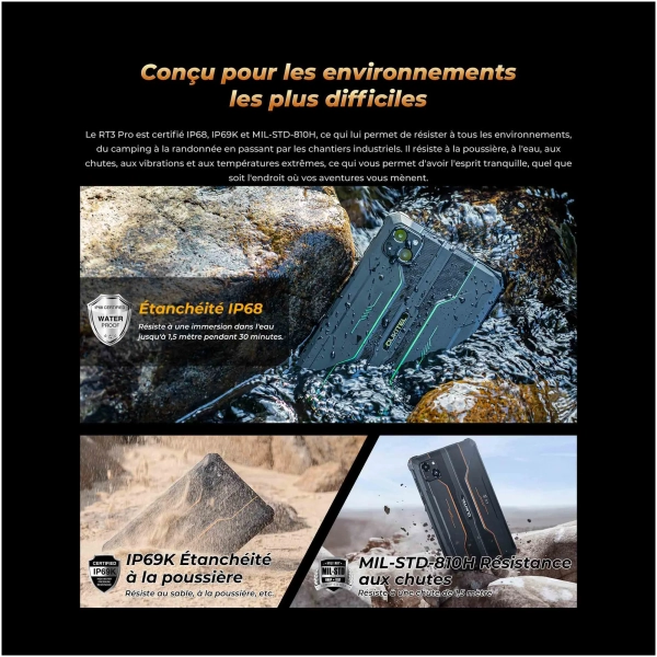 Купити Планшет Oukitel RT3 Pro 4/128GB Black (RT3pro_Black) - фото 10