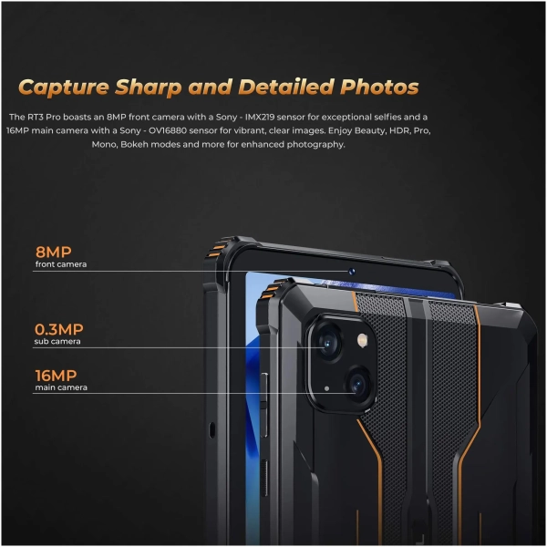 Купити Планшет Oukitel RT3 Pro 4/128GB Black (RT3pro_Black) - фото 12
