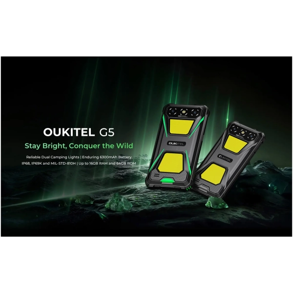 Купити Смартфон Oukitel G5 4/128GB Green (G5_GN) - фото 8