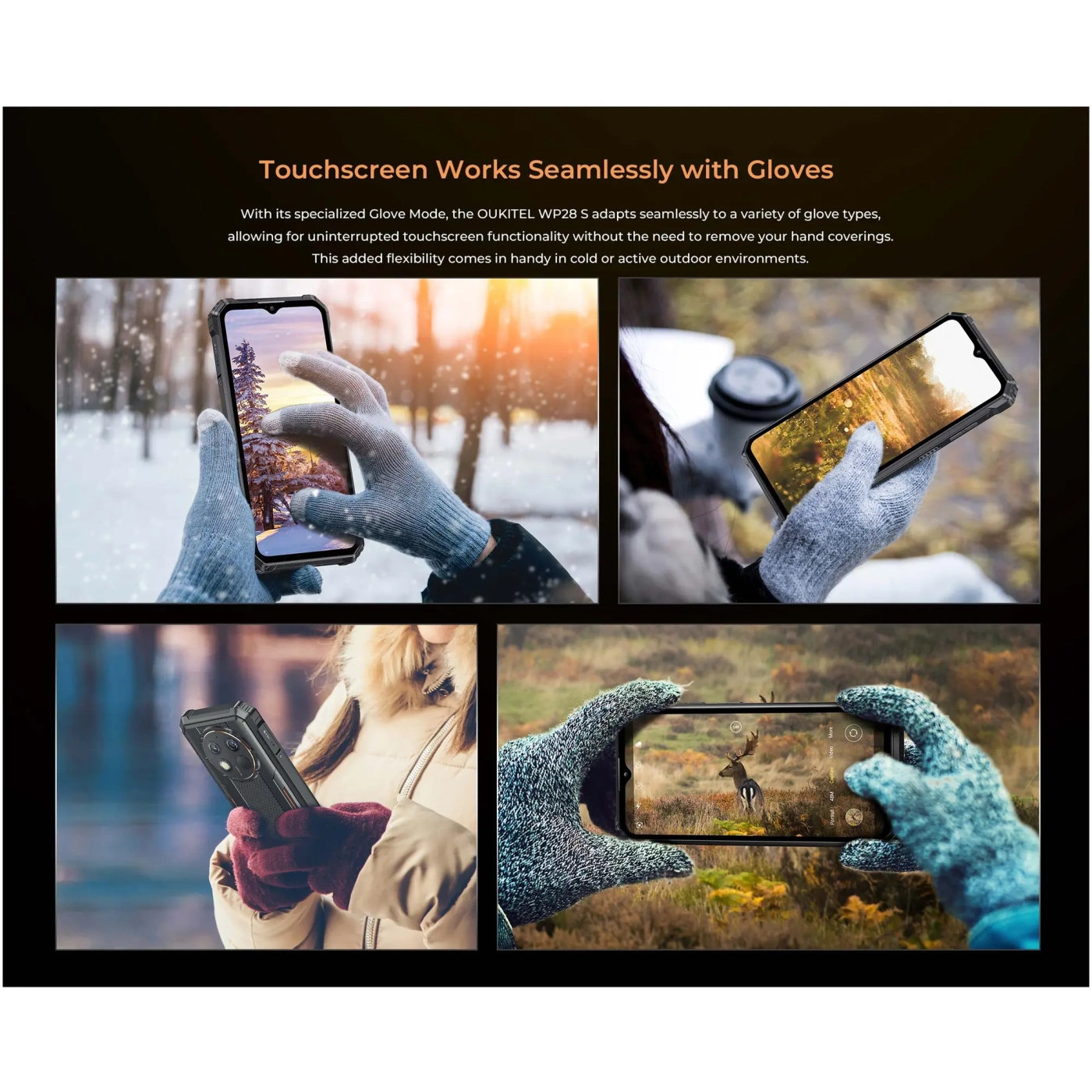 Купити Смартфон Oukitel WP28S 4/128GB Orange (WP28SOrange) - фото 10