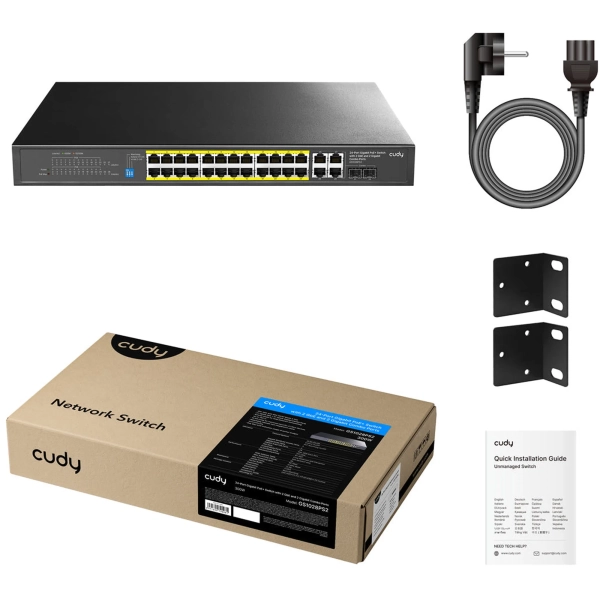 Купить Коммутатор Cudy GS1028PS2 - фото 2
