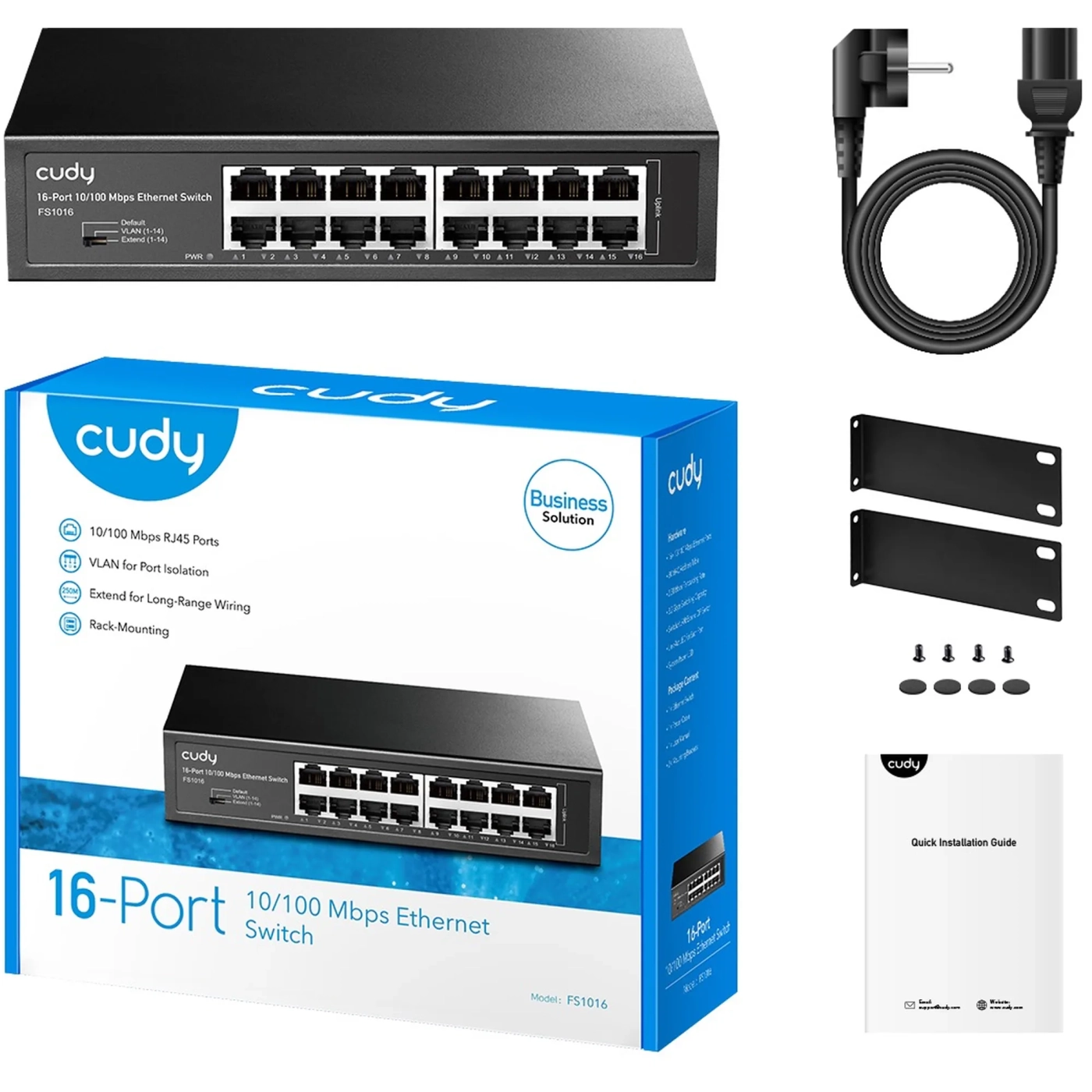 Купити Комутатор Cudy FS1016 - фото 4