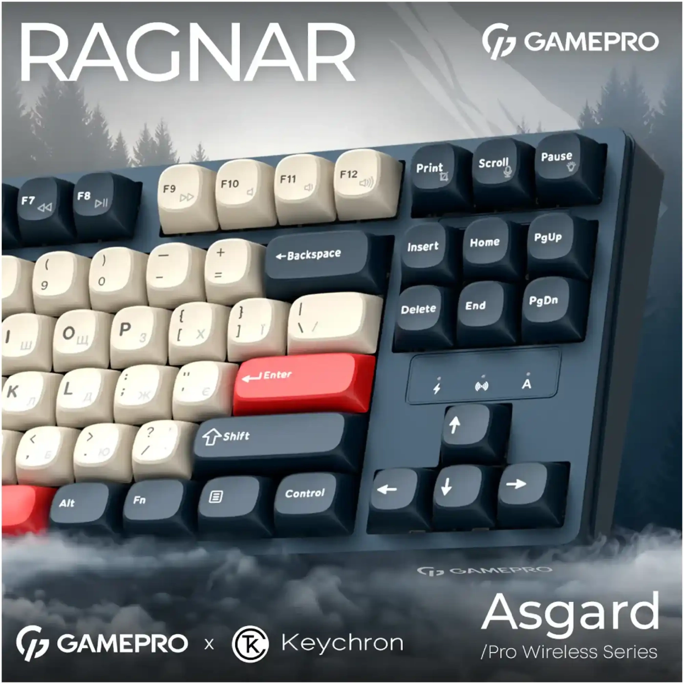 Купити Клавіатура GamePro Asgard Ragnar Blue (MK285BL) - фото 5