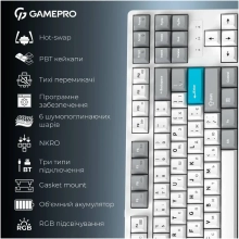 Купити Клавіатура GamePro Asgard Ragnar White (MK285WH) - фото 18