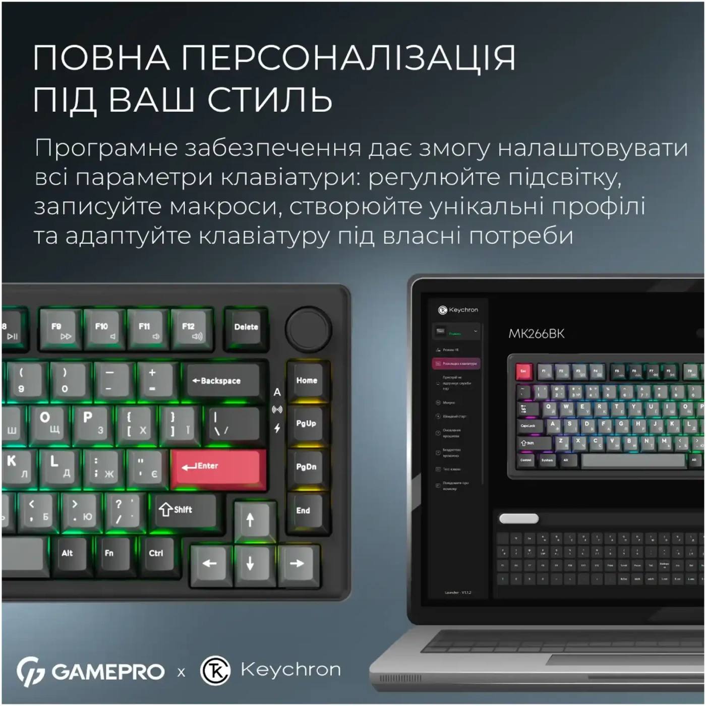 Купити Клавіатура GamePro Asgard Yord Black (MK266BK) - фото 8