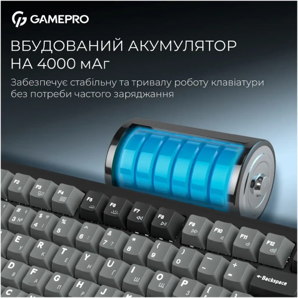 Купити Клавіатура GamePro Asgard Yord Black (MK266BK) - фото 11