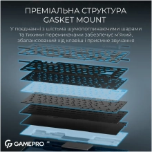 Купити Клавіатура GamePro Asgard Yord Blue (MK266BL) - фото 9