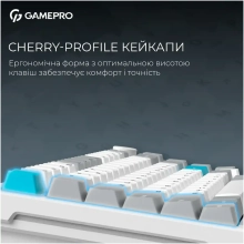 Купити Клавіатура GamePro Asgard Yord White (MK266WH) - фото 12