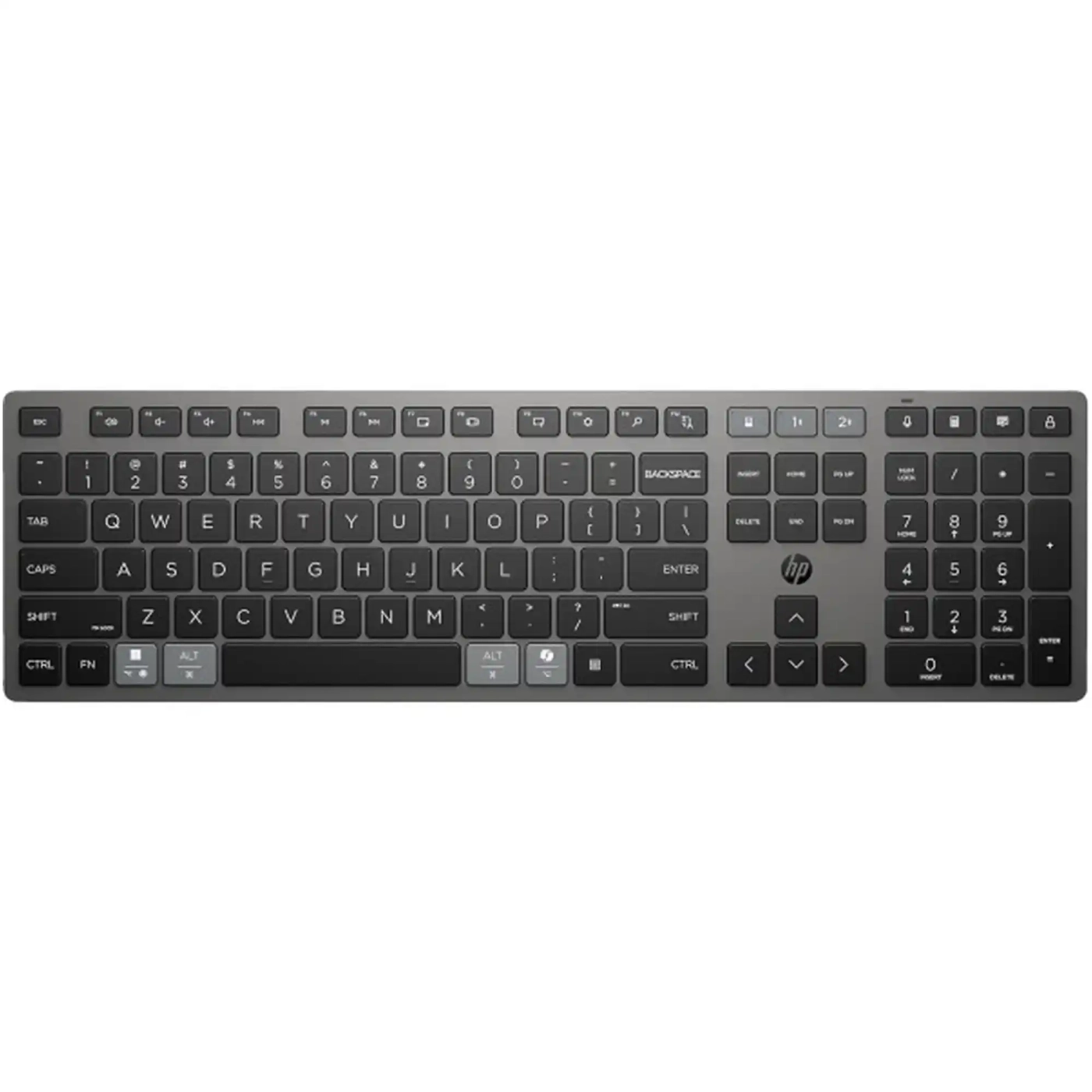 Купити Клавіатура HP 720 Multi-Device Rechargeable Black (9T5B1AA) - фото 1