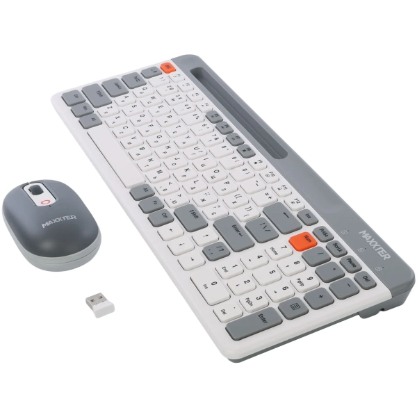 Купить Комплект клавиатура и мышь Maxxter KMS-WCM-03G-UA - фото 3