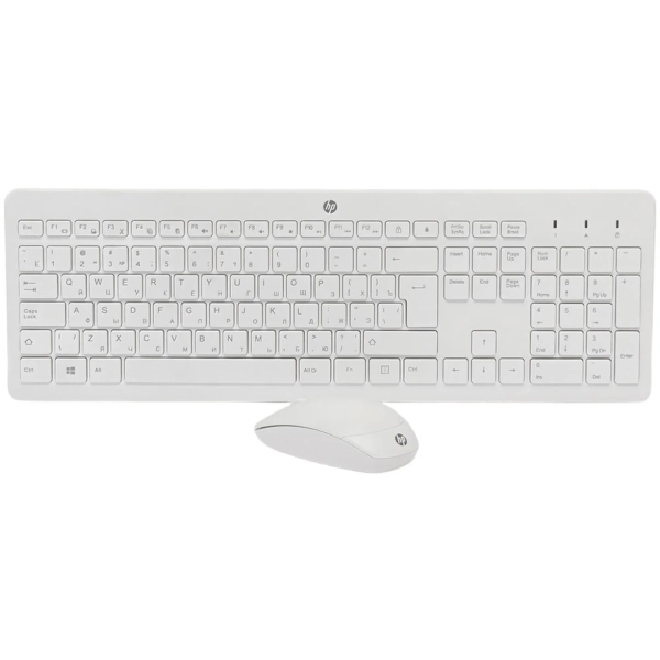 Купить Комплект клавиатура и мышь HP 230 Wireless White (3L1F0AA) - фото 2