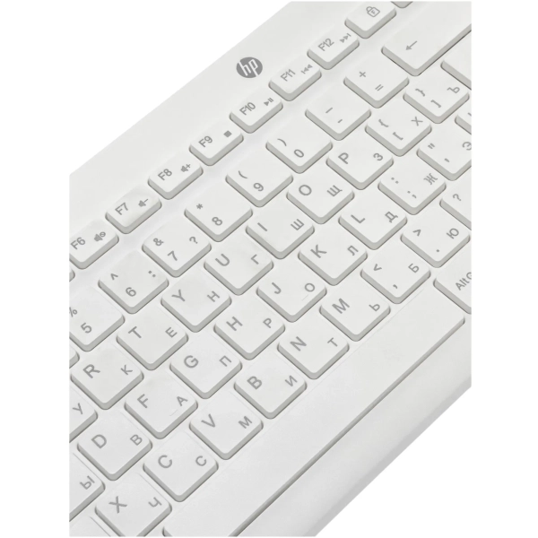 Купить Комплект клавиатура и мышь HP 230 Wireless White (3L1F0AA) - фото 3