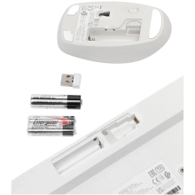 Купить Комплект клавиатура и мышь HP 230 Wireless White (3L1F0AA) - фото 6