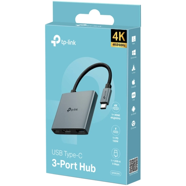 Купить USB-хаб TP-LINK UH3020C - фото 2