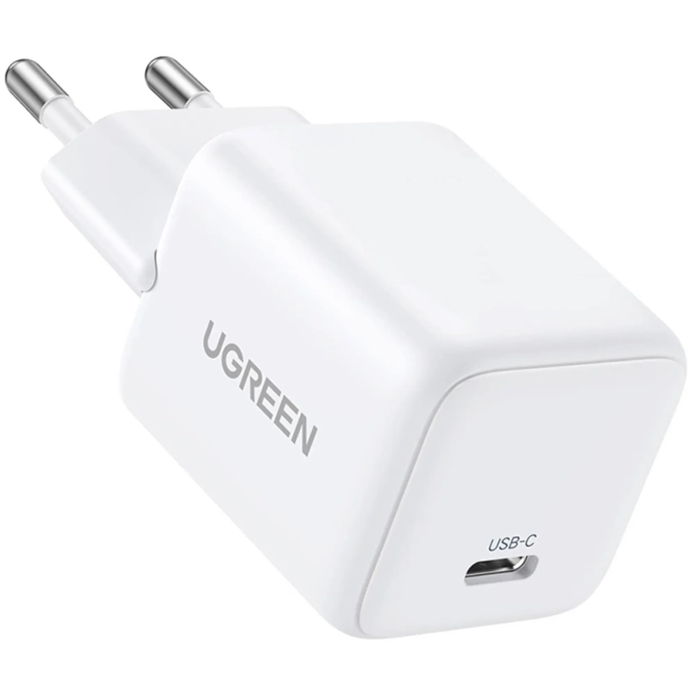 Купити Зарядний пристрій UGREEN X512 20W USB-C GaN PD White (55554) - фото 1